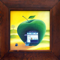 Motrna U ervenho jablka (30x30 cm)