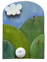 Golf (na kle, 18x25 cm)