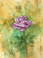 Rose bord (30x40 cm)