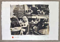 Cafe cafe / A.T. (51x35 cm)