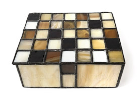 Šperkovnice šachovnice  (15x10x6 cm)
