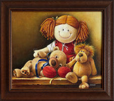 A bude pohdka (31x27 cm, 38x34 cm s rmem)