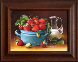 A vyhrahu Wimbledon (23x16 cm, 30,5x23,5 cm s rmem)