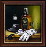 Na dobr handicap (28x29 cm, 36x37 cm s rmem)