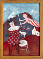 Cirkusck podveer (21x30 cm, 23x32 cm s rmem)