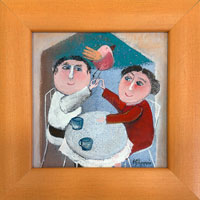 Kdy mlata z hnzda odltaj (12x12 cm, 16x16 cm s rmem)