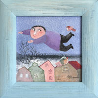 Letim  (12x12 cm, 16,5x16,5 cm s rmem)