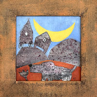 Pihovat noc (12x12 cm, 16,5x16,5 cm s rmem)