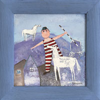 Podveern ncvik  (15x15 cm, 19,5x19,5 cm s rmem)