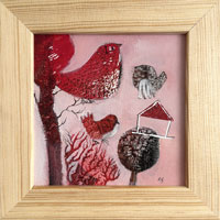 Pta kolka  (12x12 cm, 16,5x16,5 cm s rmem)