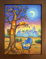 Podzimn spnek (30x40 cm, 36x48 cm s rmem)