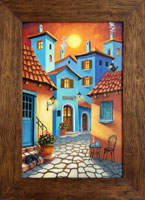 Pozdn host (21x49 cm, 45x62 cm s rmem)