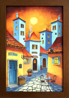Sen o kamardech ze stech (33x50 cm, 38x55 cm s rmem)