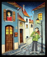 Veern serenda (50x60 cm, 53x63 cm s rmem)