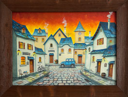 P��b�hy za rozsv�cen�mi okny (70x50 cm, 84x64 cm s r�mem)