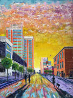 Letn den ve Zln  (58x78 cm)