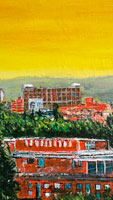 Panorama Zl�na - detail (100x60 cm)
