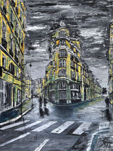Paris time (60x80 cm)