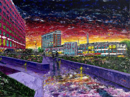 Zlin -  iv msto (80x60 cm)