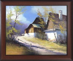 Cestou k chalupm V (49x39 cm, s rmem 58x48 cm)  (40x35 cm)