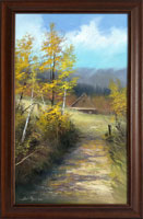 Cestou k chalup XII (30x50 cm, 38x58 cm s rmem)