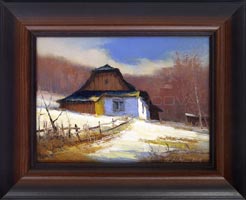 Krajina VI (19x14 cm, s rmem 26x21 cm)