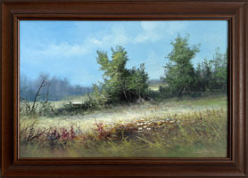 Letn odpoledne XIII (60x40 cm, 71x51 cm s rmem)