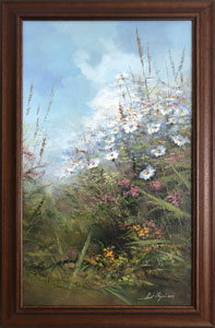  Lun kvty VII (30x50 cm, 38x58 cm s rmem)