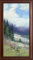 Mlhav rno (30x60 cm, 38x68 cm s rmem)