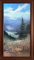 Rozhledy do �doli (30x60 cm, 38x68 s r�mem)