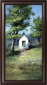 U bl kapliky I (30x60 cm, 38x68 cm s rmem)