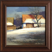 Staven I (25x25 cm, 33x33 cm s rmem)