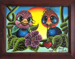 Kdy dva se rdi maj (40x30 cm, s rmem 47x37 cm)