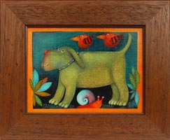 Kamardi ze dvora (22x16 cm, 33x27 cm s rmem)