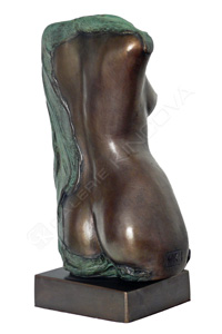Torzo III (bronz, výška 22 cm)
