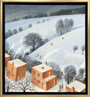 Skovn na Zlen (50x55 cm, 56x61 cm s rmem)
