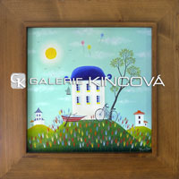 Trosenci tulipnovho moe (34x34 cm, 49x49 cm s rmem)