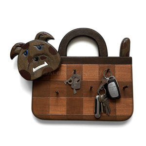 Buldog na kle (37x29 cm)