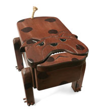 Buldog (židle, výška  27 cm)