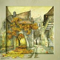 Krsn snn... (39x39 cm, s rmem 49x49 cm)