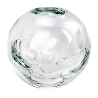 Váza koule buble (průměr 16 cm)