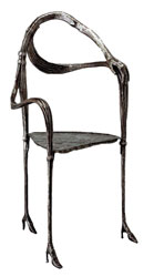 Židle pro Salvadora Dali