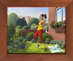 Krsn dma ve svm rji (25x20 cm, 30x25 cm s rmem)