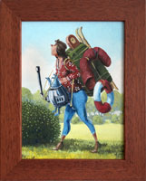 Na ve pipraven turistka (15x20 cm, 20x25 cm s rmem)