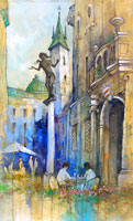 Brno. Tanc Mozart (55x90 cm)