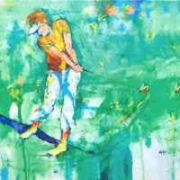 Golf (A.T. 70x70 cm)