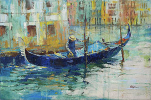 Gondolier (60x40 cm)