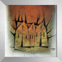 Chrm slunce (30x30 cm, s rmem 35x35 cm)
