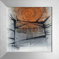 Jeden velk� d�m (20x20 cm, s r�mem 25x25 cm)