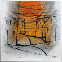 M�sto pln� slune�n� energie (49x49 cm, s r�mem 50x50 cm)